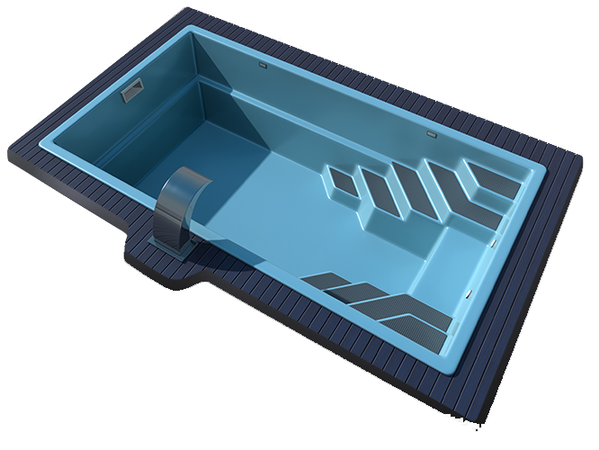 Композитный бассейн Sol 6